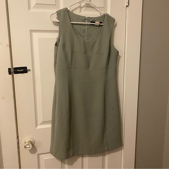 Studio London Sage Green Cocktail Dress - Picture 2 of 4